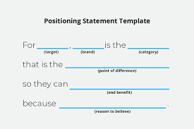 Positioning Statement