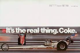 It's the Real Thing. Coke.