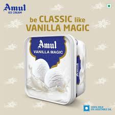 Amul Vanilla Magic Ice Cream