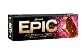 Amul Epic Strawberry Twist Bar