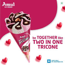 Amul 2 in 1 Cone