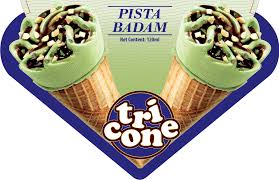 Amul Tricone Pista Badam