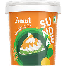 Amul Khatta Meetha Mango Sundae