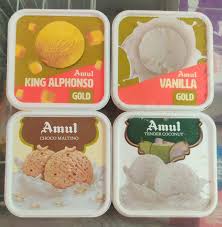 Amul Gold Ice Cream Tubs