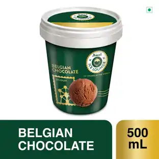 Amul Belgian Dark Chocolate Ice Cream
