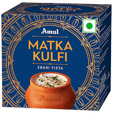Amul Matka Kulfi Shahi Pista Ice Cream