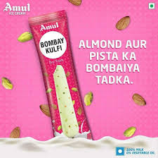 Amul Bombay Dry Fruits Kulfi Ice Cream Stick