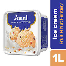 Amul Fruit 'N' Nut Fantasy Ice Cream
