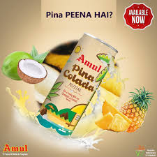 Amul Pina Colada Mocktail