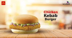 Chicken Kebab Burger