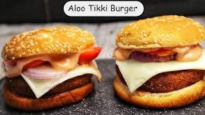 McAloo Tikki Burger with Cheese