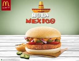 Mexican McAloo Tikki Burger with Cheese