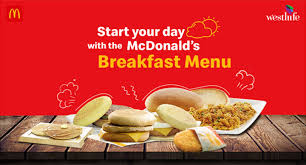 McDonalds Breakfast Meals List