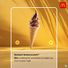 McDonald's Butterscotch McSwirl
