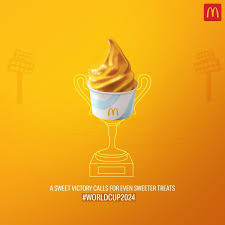 McDonald's Mango Soft Serve Sundae