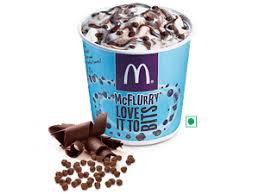 McDonald's Choco Crunch McFlurry