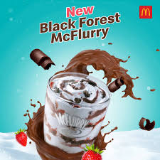 McDonald's Black Forest McFlurry