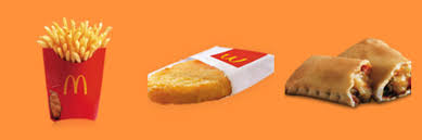 French Fries, Hash Brown and Pizza Puff