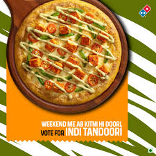 Domino's Indi Tandoor Paneer Pizza