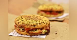 Premium Veg Burger Pizza