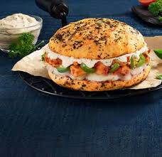Classic Non-Veg Burger Pizza