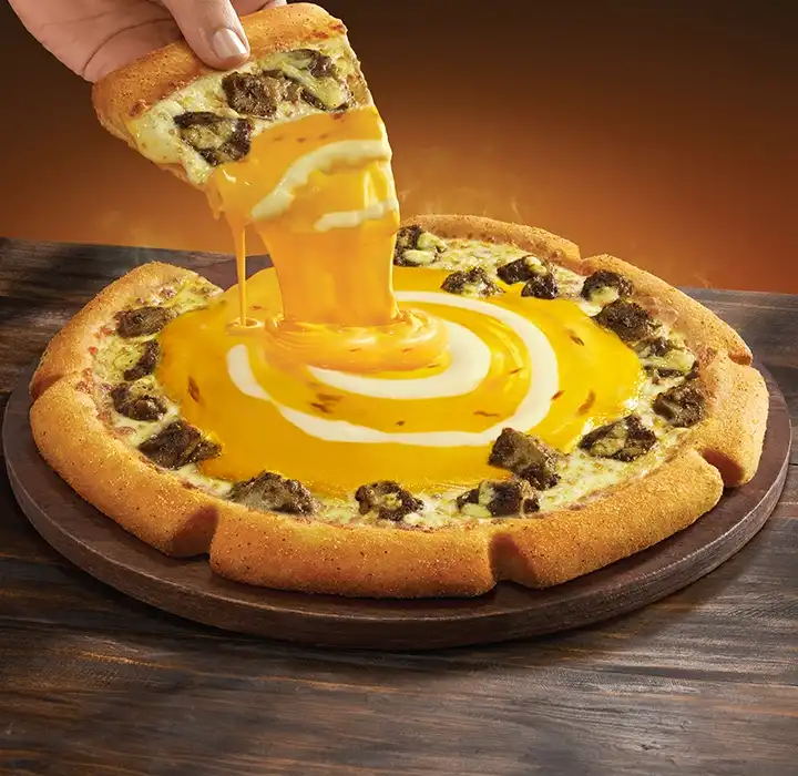 Cheese Lava Pepper BBQ Chicken