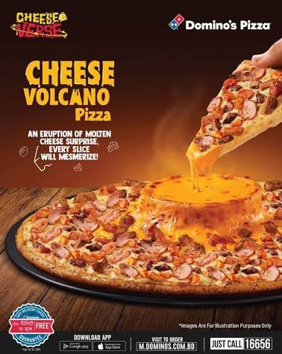 Cheese Volcano Pizza