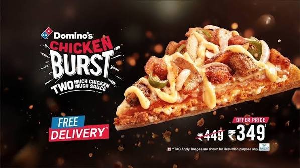 Chicken Burst Pizza