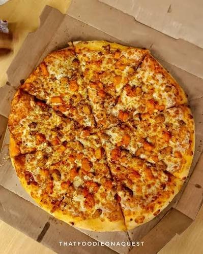Spiced Double Chicken Pizza
