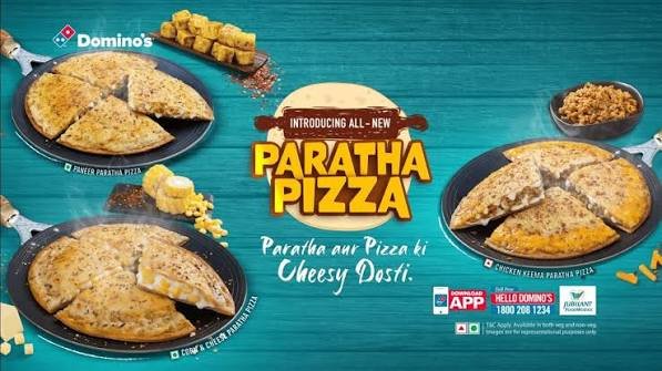 Domino’s Paratha Pizza