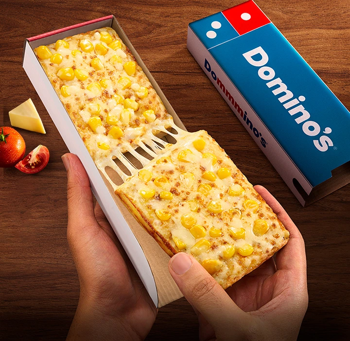 Corn N Cheese Twin Pizza Slices